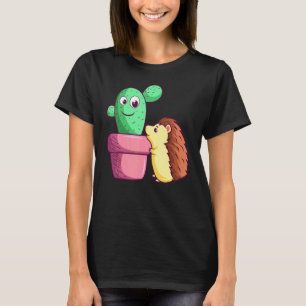Kaktus Igel Liebe Gärtner Kakteen Garten Sukkulent T-Shirt