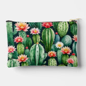 Kaktus illustrieren Ihren Text hier benutzerdefini Zubehörtasche (Rückseite)