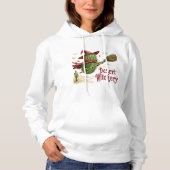 Kaktus in der Wüste, Illustration Humor Hoodie (Vorderseite)