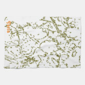 Kaktus Inspiriert Abstrakte Küchentücher (Horizontal)