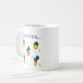 Kaktus Kaffeetasse (Vorderseite Links)