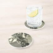 Kaktus Kate Sandstein Untersetzer (Seite)