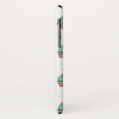 Kaktus-Katze iPhone X Fall Case-Mate iPhone Hülle (Hinten/Links)