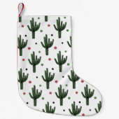 Kaktus Kleiner Weihnachtsstrumpf (Vorderseite)