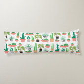 Kaktus-Körper-Kissen Seitenschläferkissen (Rückseite)