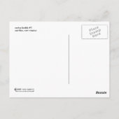 Kaktus-Kumpel #1 Postkarte (Rückseite)