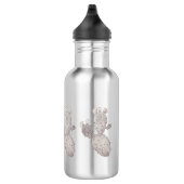 Kaktus Kunst Edelstahlflasche (Rechts)