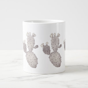 Kaktus Kunst Jumbo-Tasse