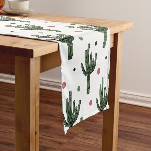 Kaktus Kurzer Tischläufer (Beispiel)