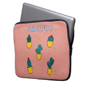 Kaktus Laptopschutzhülle (Vorderseite Links)