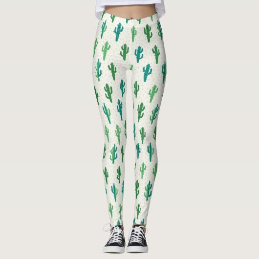 Kaktus Leggings (Vorderseite)