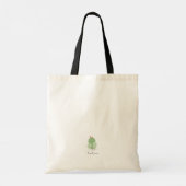 Kaktus-Lehrer-Dankeschön-Tasche Tragetasche (Rückseite)