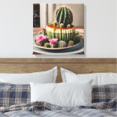 Kaktus leinwanddruck (Insitu (Schlafzimmer))