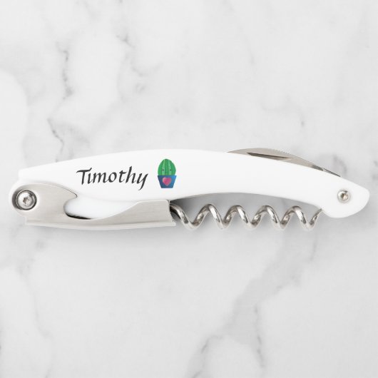 Kaktus-Liebe Kellnermesser (Vorderseite)