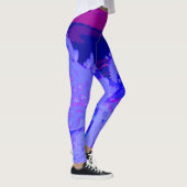 Kaktus lila leggings (Rechts)