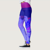 Kaktus lila leggings (Links)