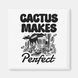 Kaktus macht perfektes Disc-Golf-Abenteuer  Magnet