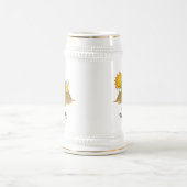 Kaktus mit Bier Bierglas (Mittel)