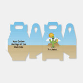 Kaktus mit Bier Geschenkschachtel (Ungefaltet)