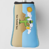 Kaktus mit Bier Golf Headcover (Rotieren 90)