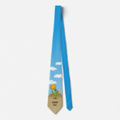 Kaktus mit Bier Krawatte (Vorderseite)