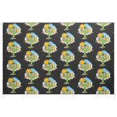 Kaktus mit Bier Stoff (Fat Quarter (45,7 x 55,9 cm))