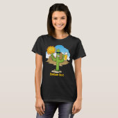 Kaktus mit Bier T-Shirt (Vorne ganz)