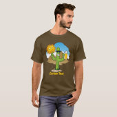 Kaktus mit Bier T-Shirt (Vorne ganz)