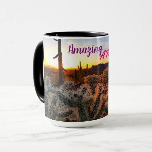 Kaktus mit tasse (Vorderseite Links)