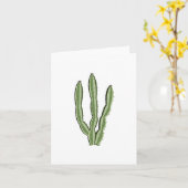 Kaktus-Mitteilungskarten Karte (Gelbe Blume)