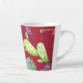 Kaktus Muster 4 Milchtasse (Rechts)