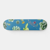 Kaktus Muster 5 Skateboard (Horizontal)