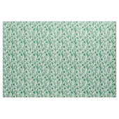 Kaktus-Muster - Forest Green und Weiß Stoff (Yard (91,4 cm))
