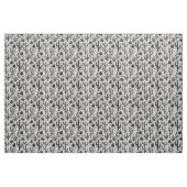 Kaktus-Muster - Schwarzweiss Stoff (Yard (91,4 cm))