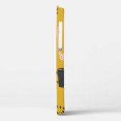 Kaktus nahtlos Muster Hintergrund. Handgezogener K Case-Mate iPhone Hülle (Rückseite / Links)