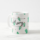 Kaktus-Name-Kaffee-Tasse Kaffeetasse (Vorderseite Links)