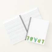 Kaktus-Notebook Notizblock (Innenseite)