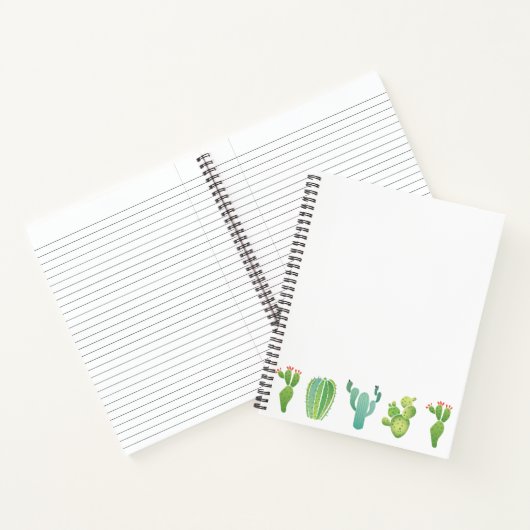 Kaktus-Notebook Notizblock (Innenseite)