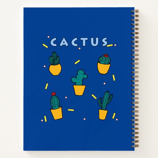 Kaktus Notizblock (Rückseite)