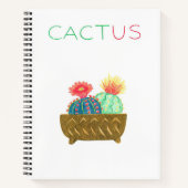 Kaktus Notizblock (Vorderseite)