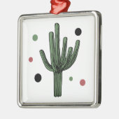 Kaktus Ornament Aus Metall (Links)