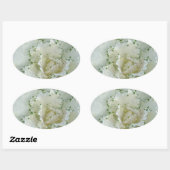 Kaktus Ovaler Aufkleber (Blatt)