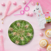 Kaktus-Papierplatte Pappteller (Party)