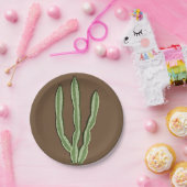 Kaktus-PapierTeller Pappteller (Party)