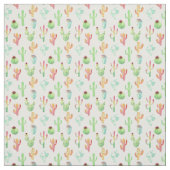 Kaktus-PastellAquarell-Muster Stoff (Muster)