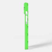 Kaktus-Pflanze auf hellgrün Case-Mate iPhone Hülle (Rückseite / Links)