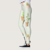 Kaktus-Pflanze Leggings (Links)