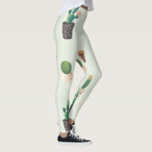Kaktus-Pflanze Leggings (Rechts)