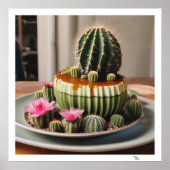 Kaktus Poster (Vorne)