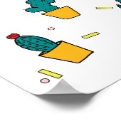 Kaktus Poster (Ecke)
